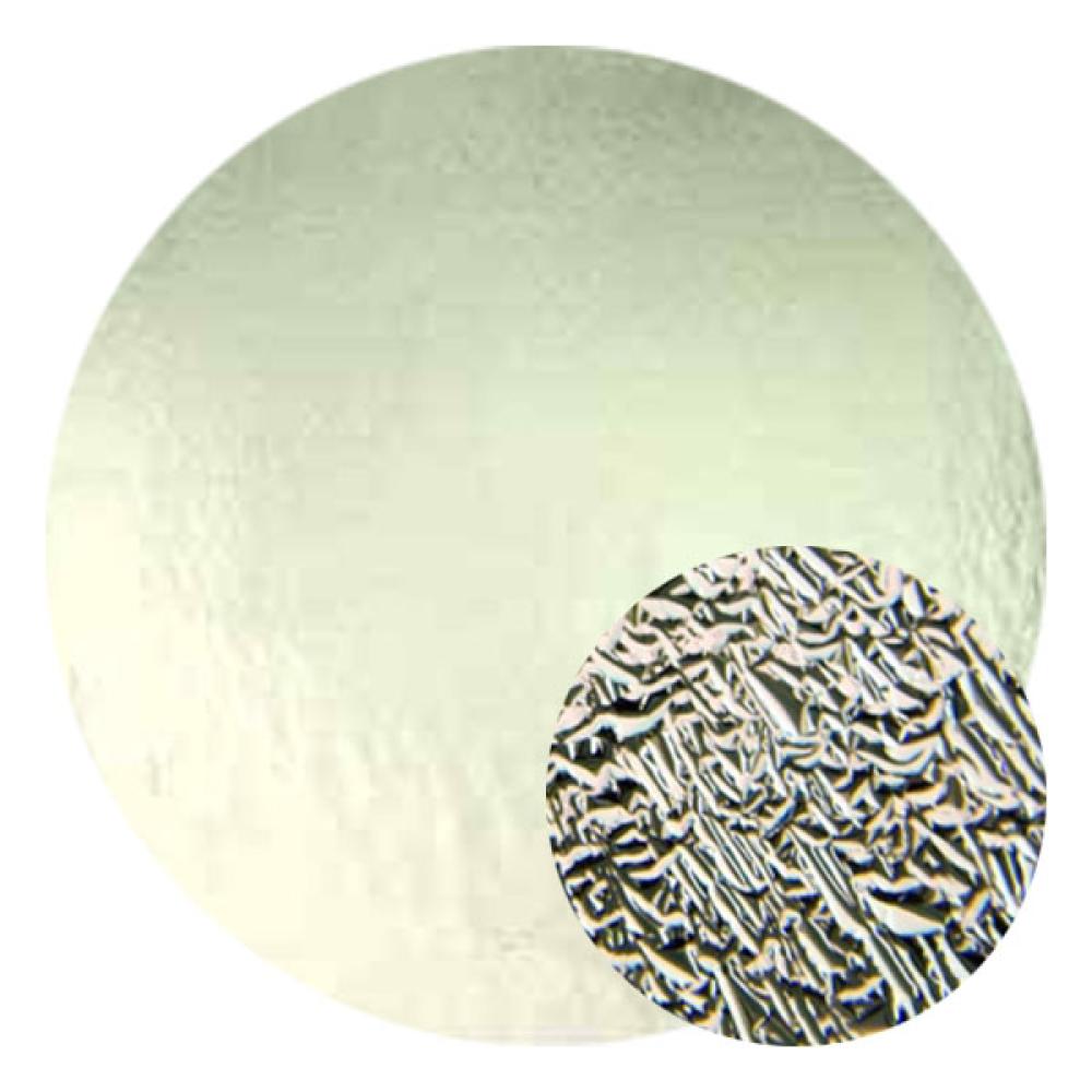 CBS Dichroic Coating Crinklized Silver on Thin Clear  COE96
