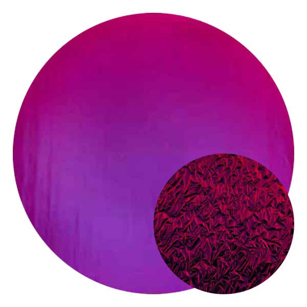 CBS Dichroic Coating Crinklized Black Cherry on Thin Black Glass COE90