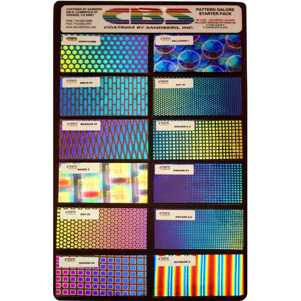 CBS Dichroic Patterns Galore Starter Pack COE96