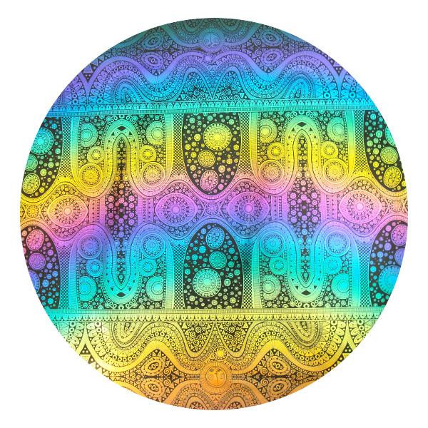 CBS Dichroic Coating Rainbow 2 with Stell Original Pattern Glass COE96