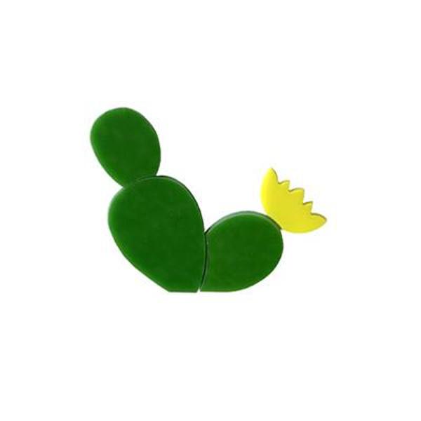 Precut Cactus with Flower COE96