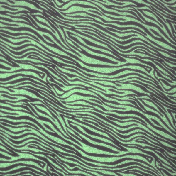 Glow Decal Zebra Pattern