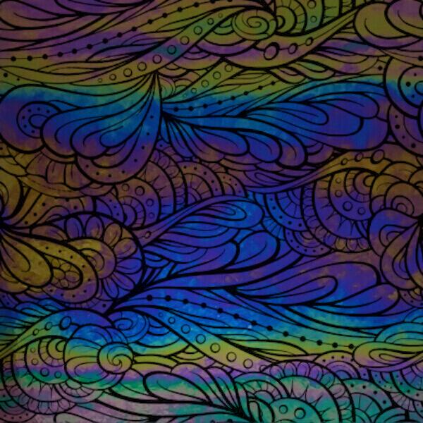 Etched Luminescent Tidal Plume Pattern COE96