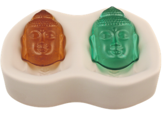 Buddha Faces Mold