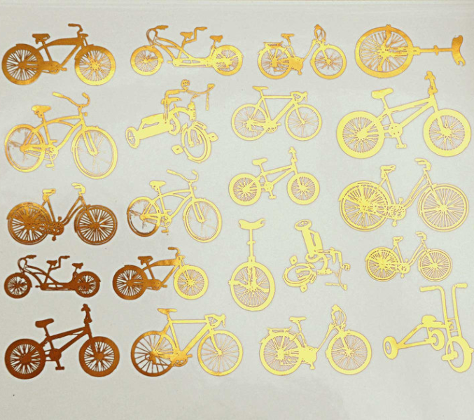 Bicycle Decals Sheet
