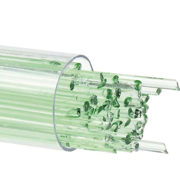 Bullseye Glass Stringers Grass Green Transparent Tint COE90