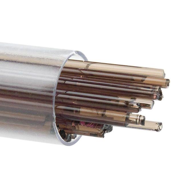 Bullseye Glass Stringers Light Bronze Transparent COE90