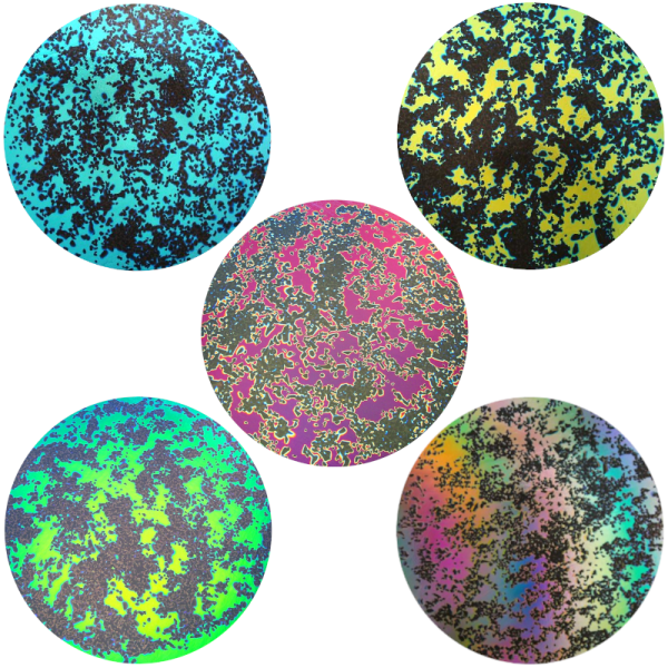 CBS Dichroic Assortment Splatter Pattern COE90