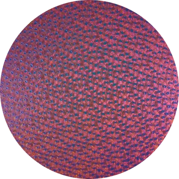 CBS Dichroic Coating Green/ Magenta Blue on Wissmach Thin Black Florentine Textured Glass COE96