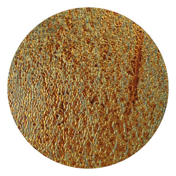 CBS Dichroic Coating Cyan/ Red on Clear Ripple Glass COE96