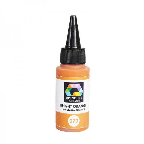 Color Line Paint Pen, Bright Orange 2.2 oz.