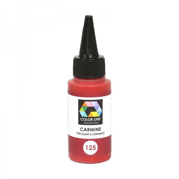 Color Line Paint Pen, Carmine 2.2 oz.