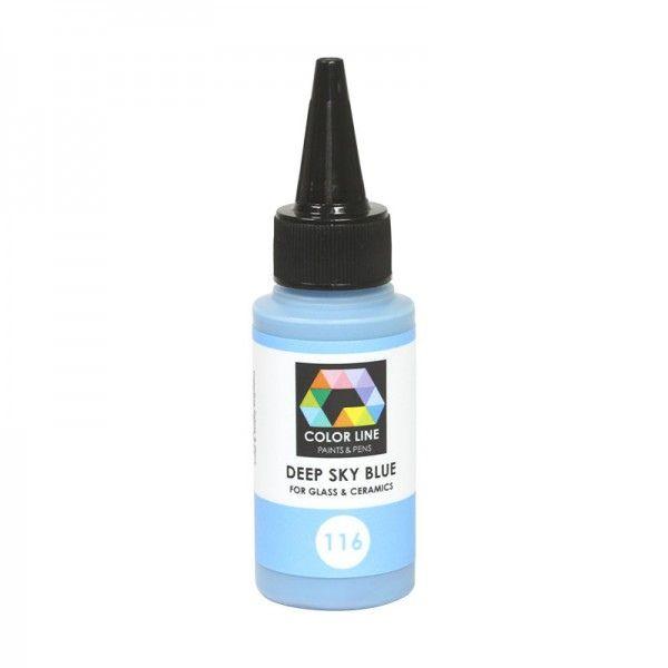 Color Line Paint Pen, Deep Sky Blue 2.2 oz.