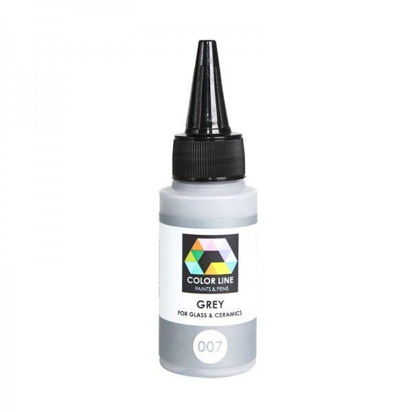 Color Line Paint Pen, Grey 2.2 oz.