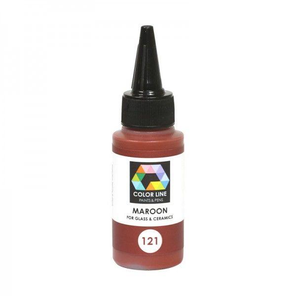 Color Line Paint Pen, Maroon 2.2 oz.