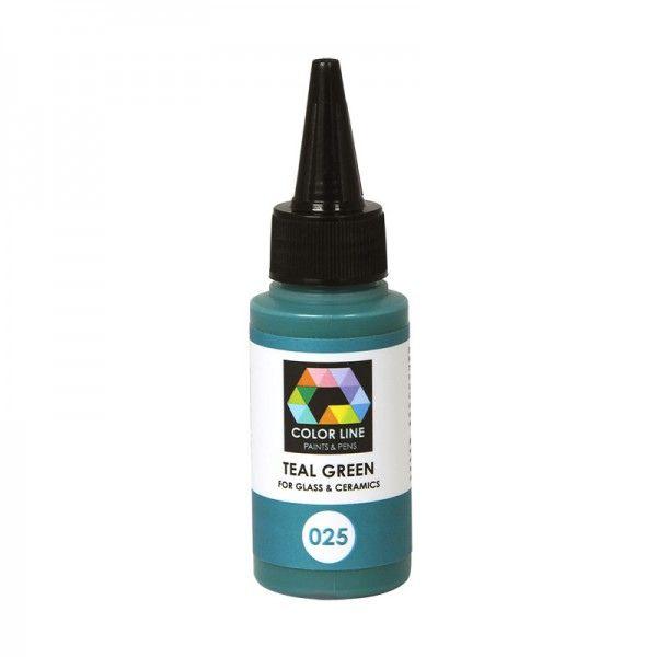 Color Line Paint Pen, Teal Green 2.2 oz.