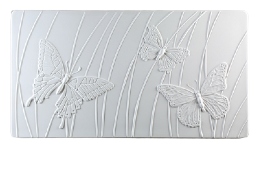 Insect Lore 3D Butterfly Sticker- Yellow