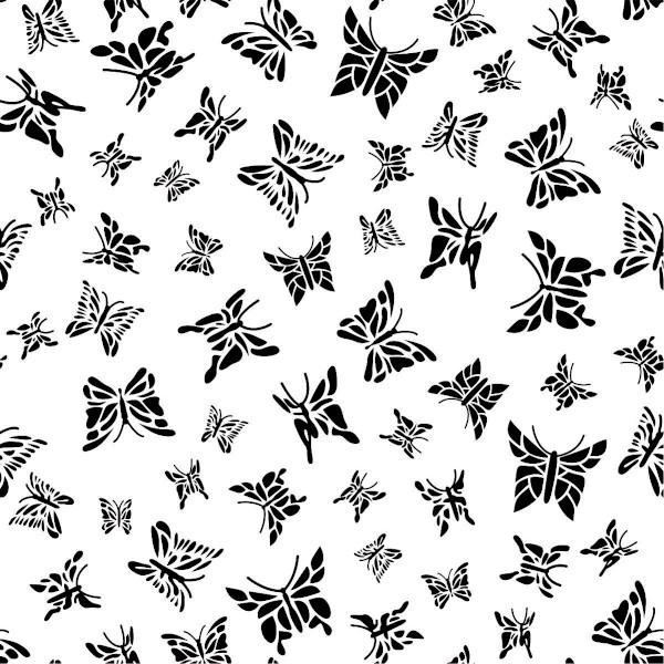 Etched Butterfly 2 Pattern
