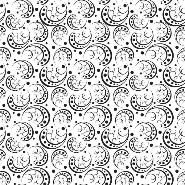 Etched Sweet Pea Pattern