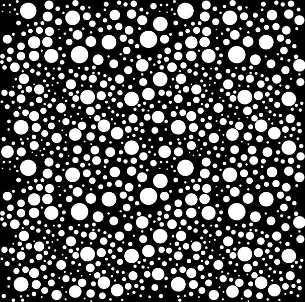 Etched Bubbles Pattern