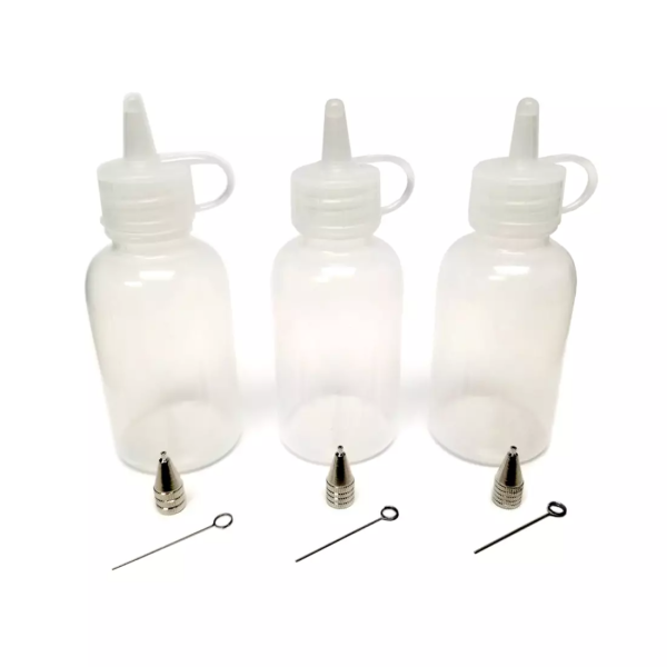 Fine Line Applicator Bottles for Liquid Stringer