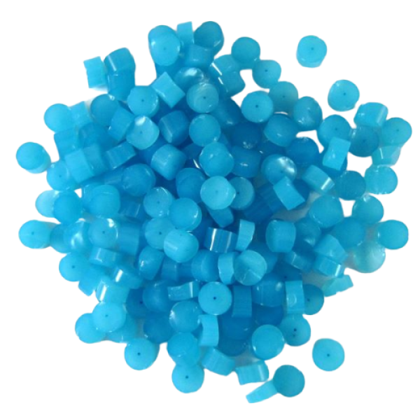 Light Cyan Opalescent Dots COE90