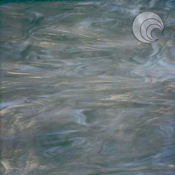 Oceanside Glass Gray and White COE96