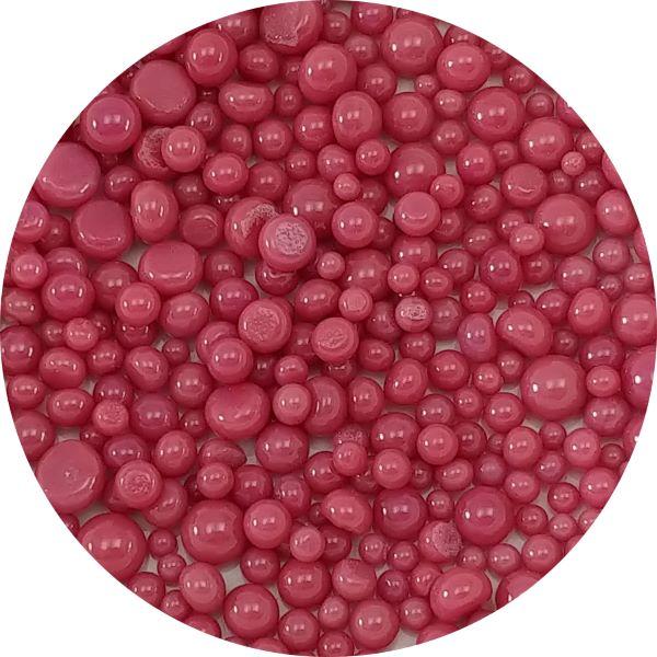 Pink Opalescent Frit Balls COE90