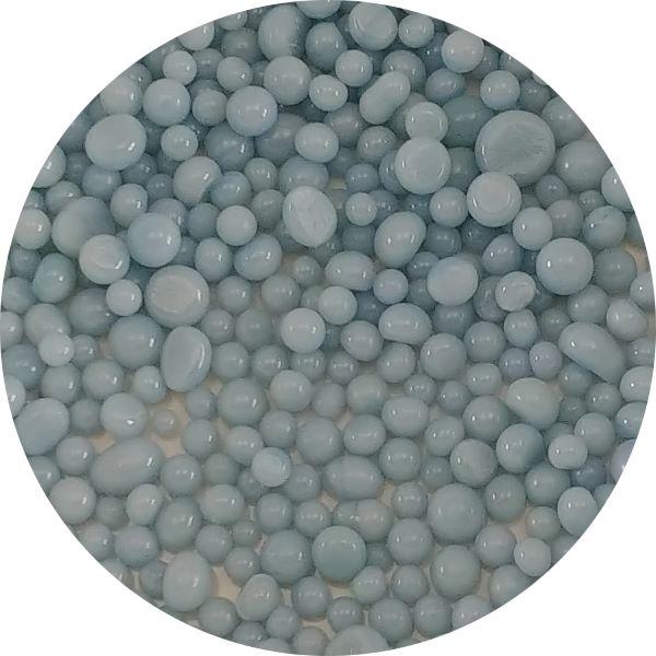Powder Blue Opalescent Frit Balls COE90