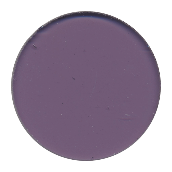 Precut Circles Purple Transparent COE96