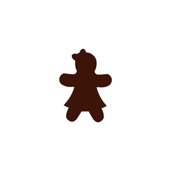 Precut Gingerbread Woman Small Pack of 5 COE90