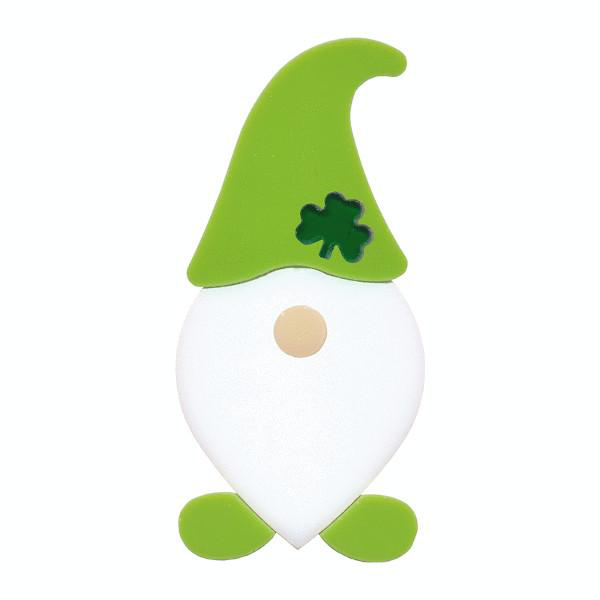 Precut Gnome with Mini Shamrock COE96