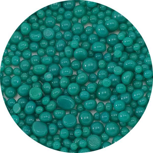 Teal Green Opalescent Frit Balls COE90