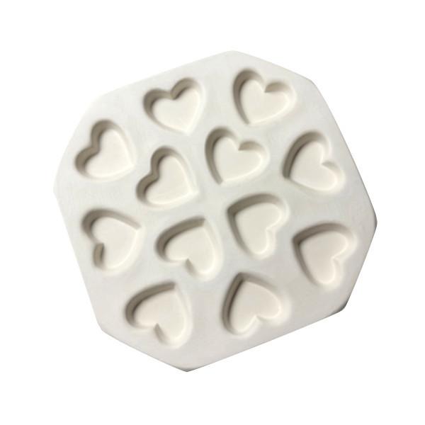 Twelve Small Hearts Casting Mold