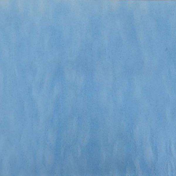 Wissmach Glass Denim Transparent Aqualite Texture, 3mm, Non-Fusible