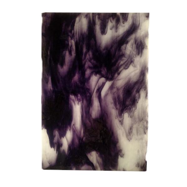 Youghiogheny Glass White Ice, Purple, 3mm, Non-Fusible