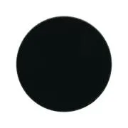 Precut 1 Circles Thin Black, Pack of 5 COE90