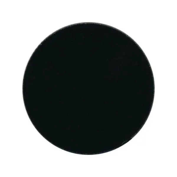 Precut 1 Circles Thin Black, Pack of 5 COE90