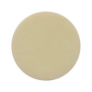 Precut Circles Ivory Opalescent COE90