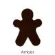 Precut Gingerbread Man Large COE90