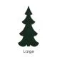 Precut Slim Tree Dark Green COE90