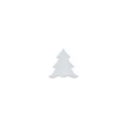 Precut Small Christmas White Tree Pack of 3 COE90