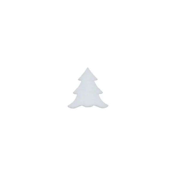 Precut Small Christmas White Tree Pack of 3 COE90
