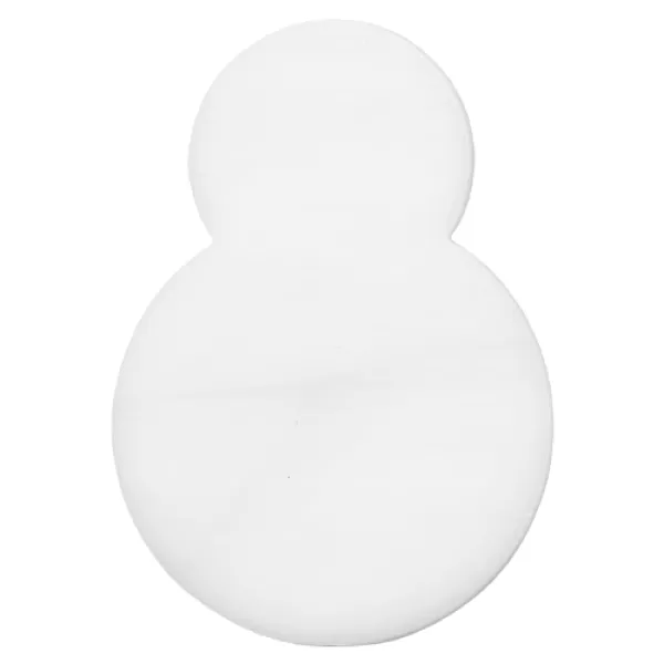 Precut Snowman I White Pack of 3 COE96