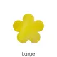 Precut Stackable Flower Yellow COE96