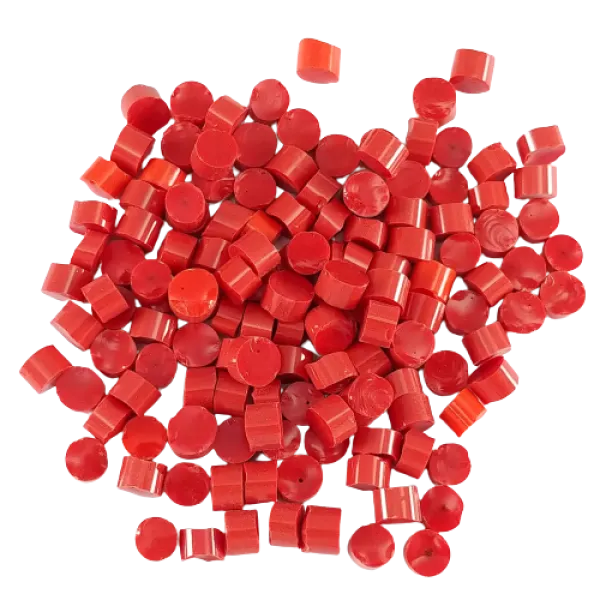 Red Opalescent Dots COE90