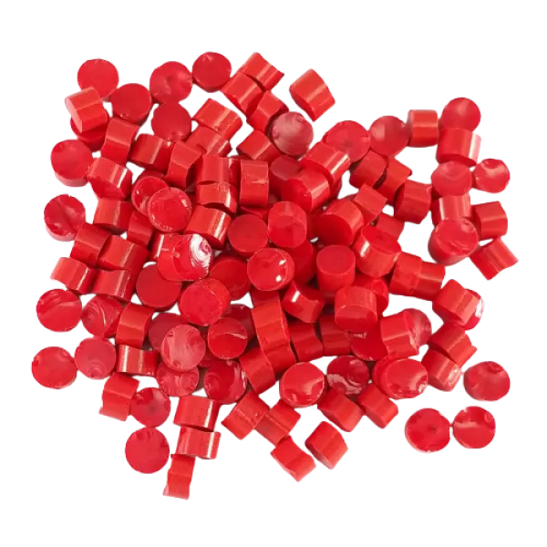 Red Opalescent Dots COE96