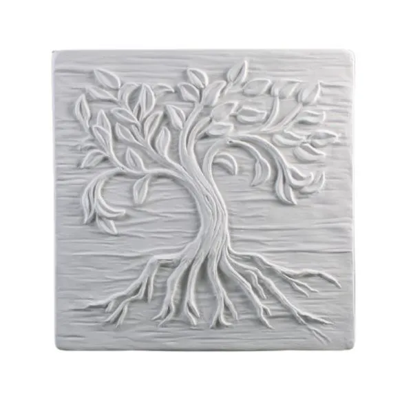Small Tree of Life Textured Fusing Tile