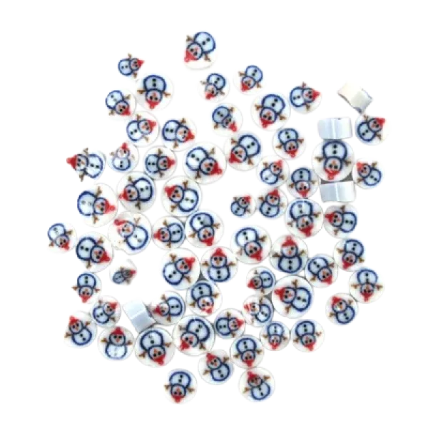 Snowman Murrini/ Millefiore COE90