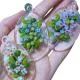 Spring Green Leaves Murrini/ Millefiore Sticks COE90